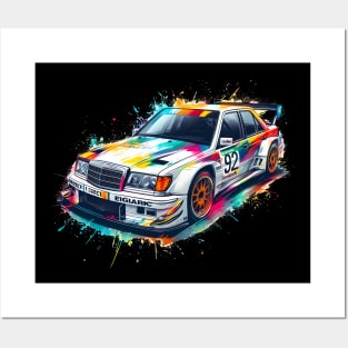 mercedes 190 evo2 Posters and Art